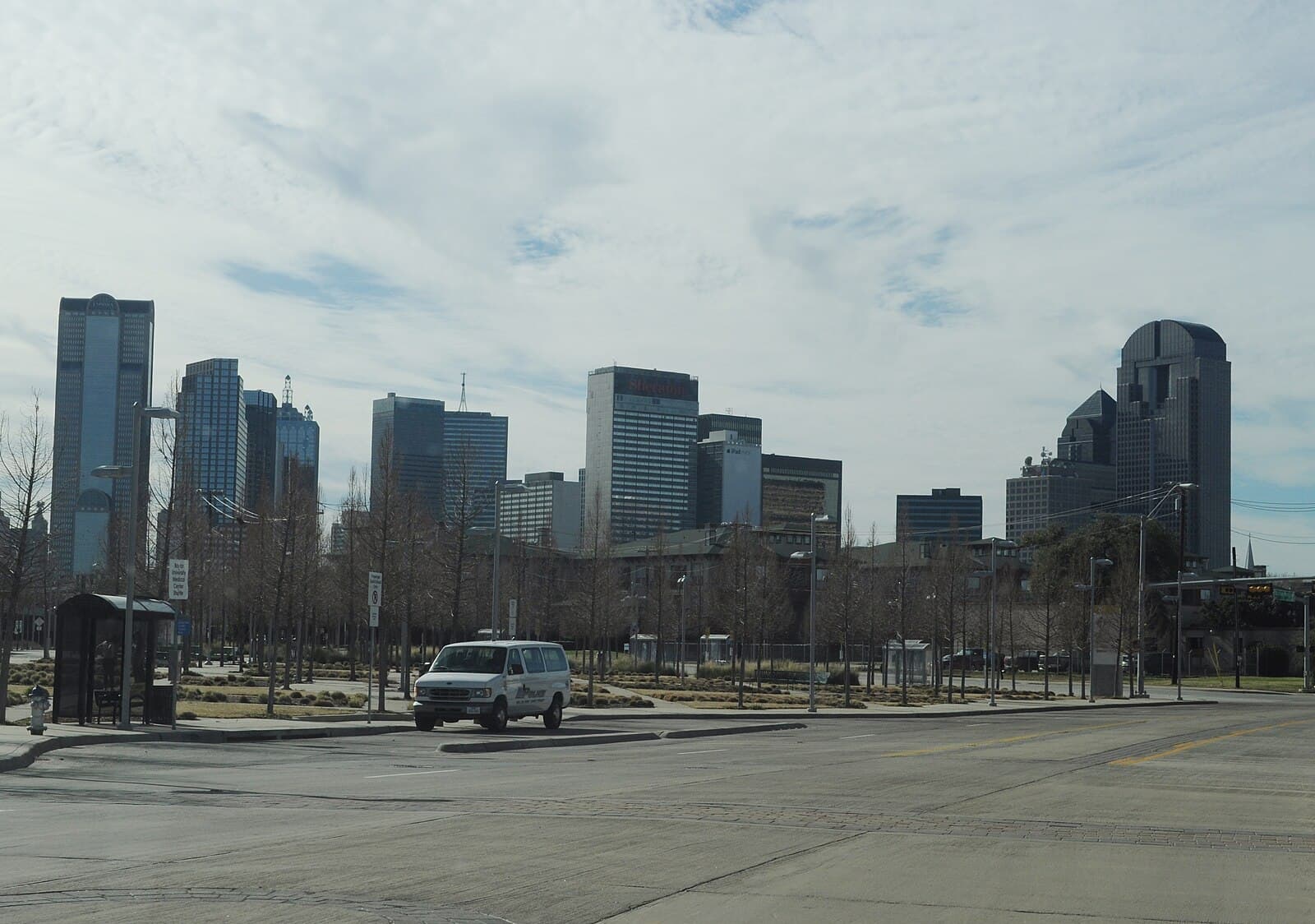 Dallas skyline with Reunion Tower
