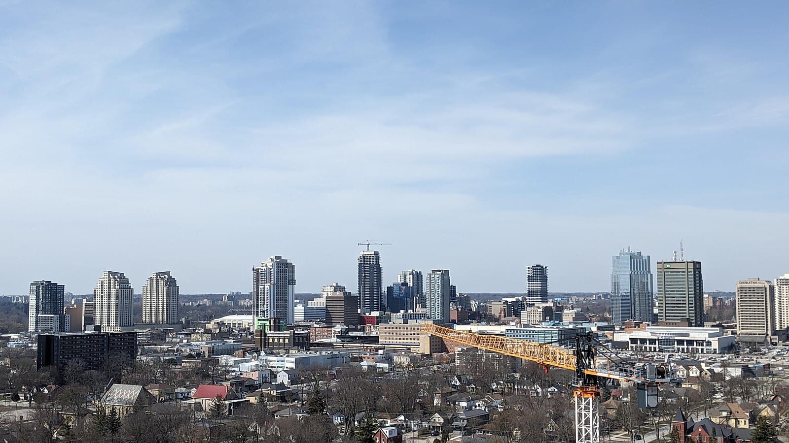 London Ontario skyline at dusk