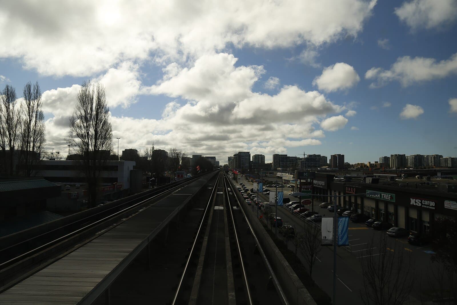 Skyline of Richmond, British Columbia