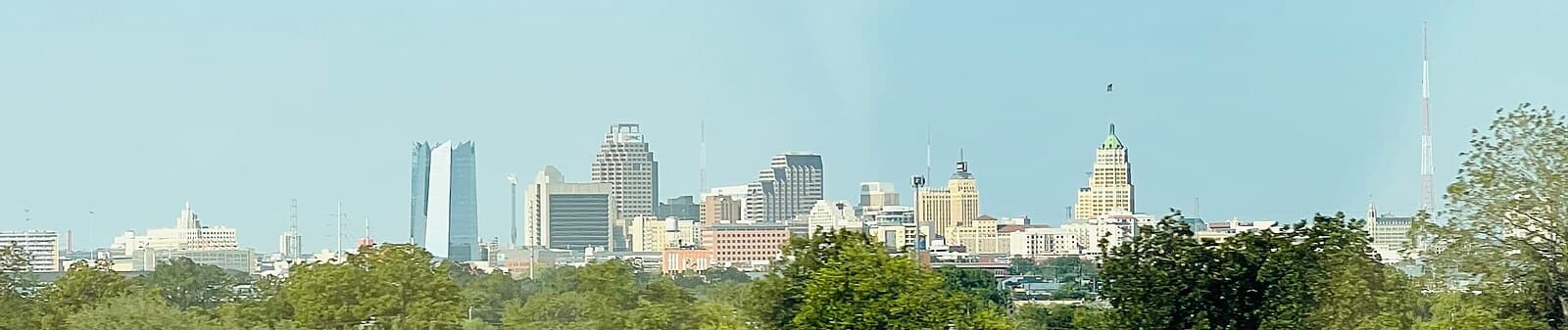 San Antonio skyline featuring the Tower of the Americas